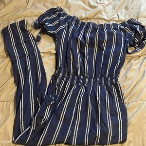 Off the shoulder jumpsuit